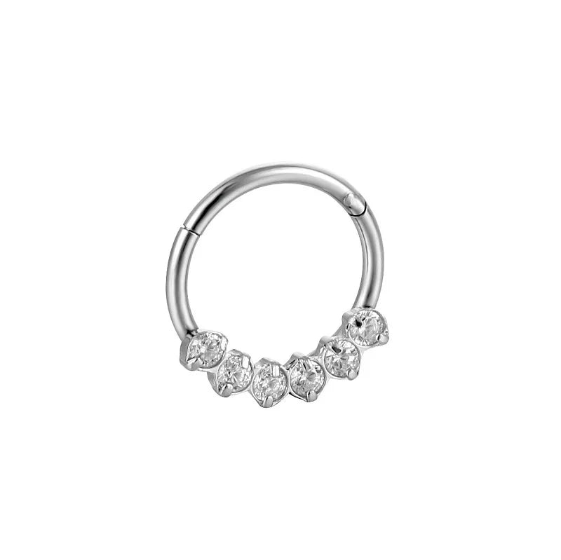 Goth Schmetterling Nasenpiercing Ring Nase Septum Piercing Ohrringe Titan Stahl Nariz Piercing Ohrknorpel Tragus Piercing Nez