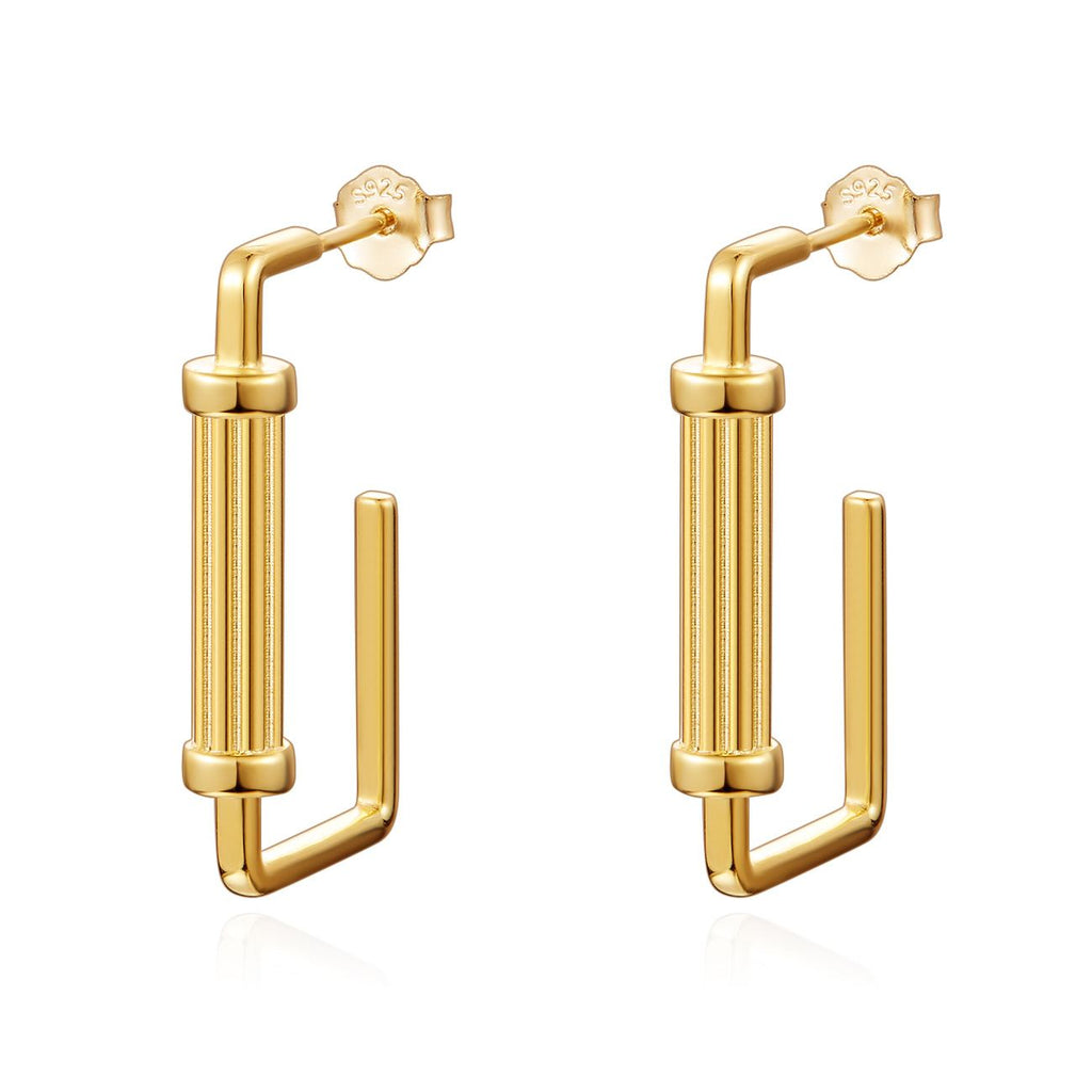 Roma baumelnde Ohrringe aus 925er Sterlingsilber