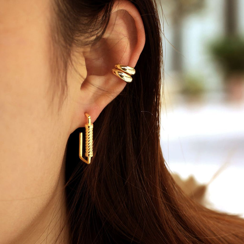 Roma baumelnde Ohrringe aus 925er Sterlingsilber