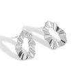 Ohrstecker aus 925er-Sterlingsilber mit Meereswellen