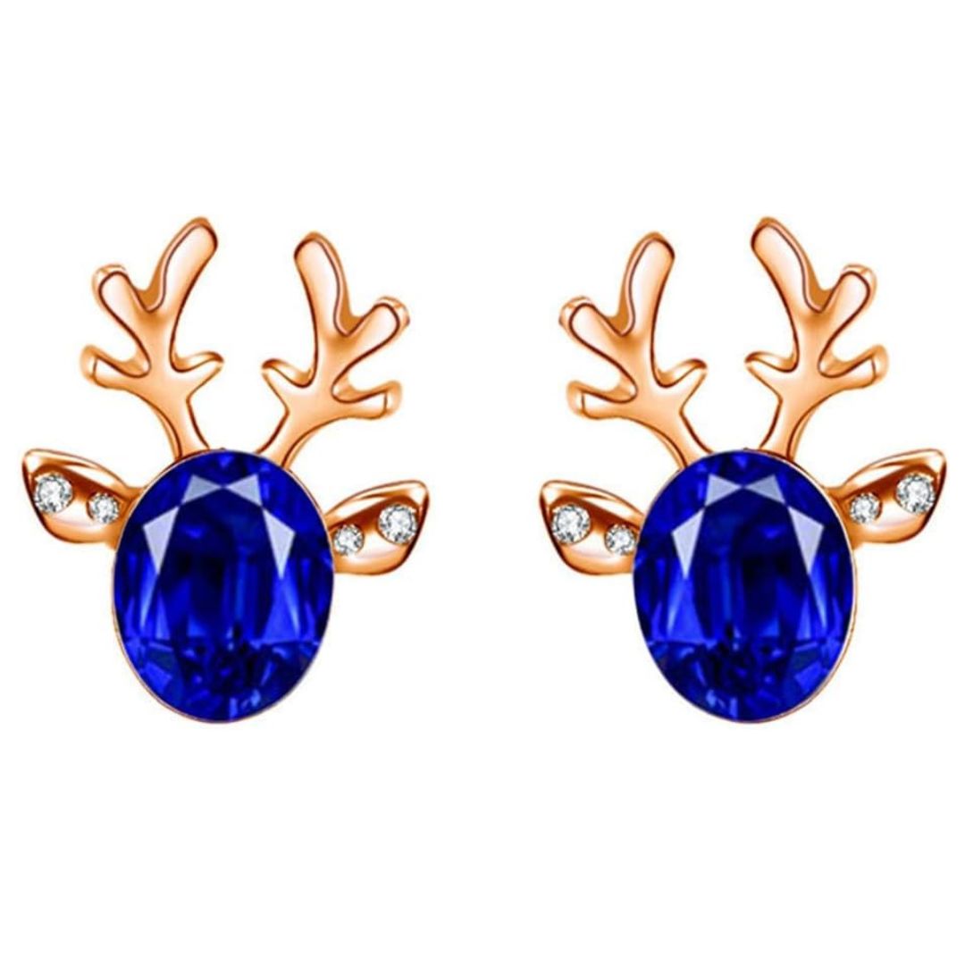 Weihnachts-Rentier-Ohrstecker