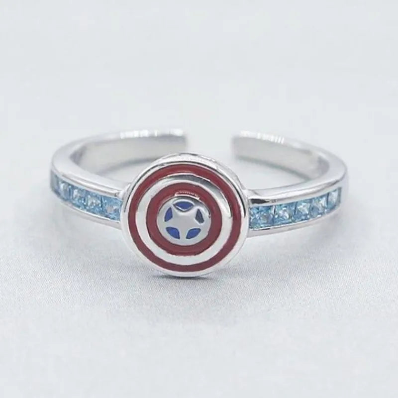 Offener Ring mit hohlem Zirkon im exquisiten Design der Spitzenklasse