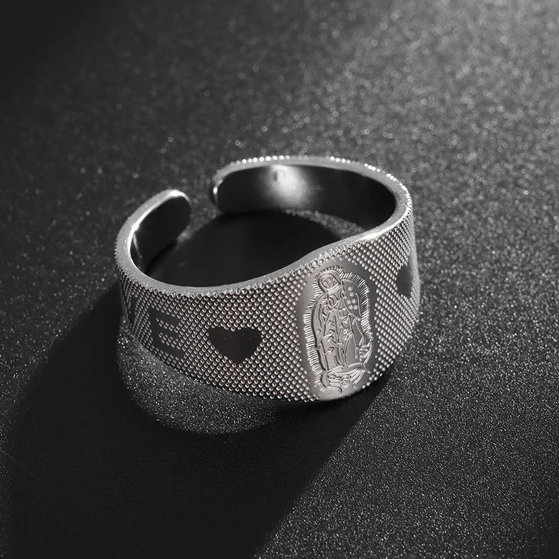 Offener Ring mit hohlem Zirkon im exquisiten Design der Spitzenklasse