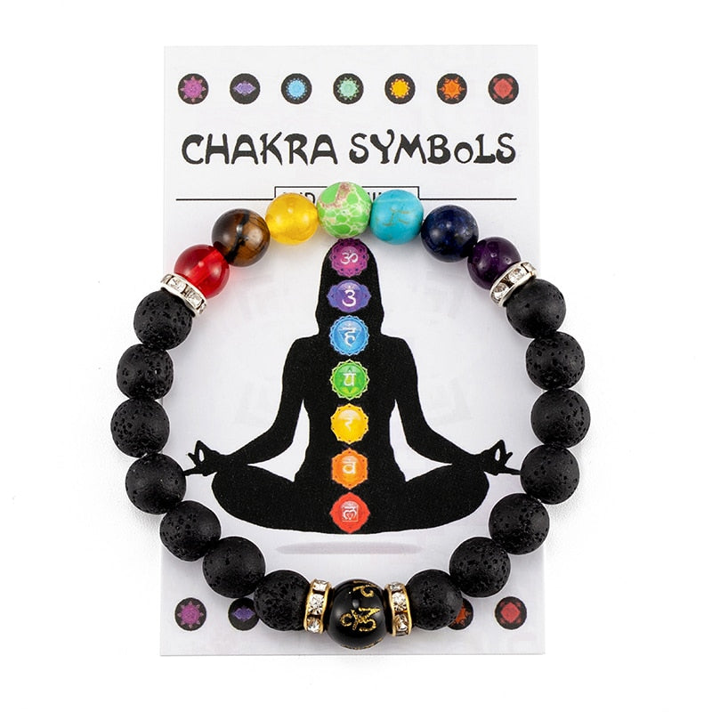 7-Chakra-Armband