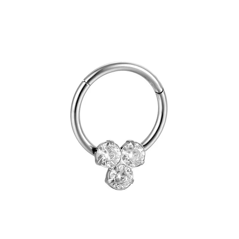 Goth Schmetterling Nasenpiercing Ring Nase Septum Piercing Ohrringe Titan Stahl Nariz Piercing Ohrknorpel Tragus Piercing Nez