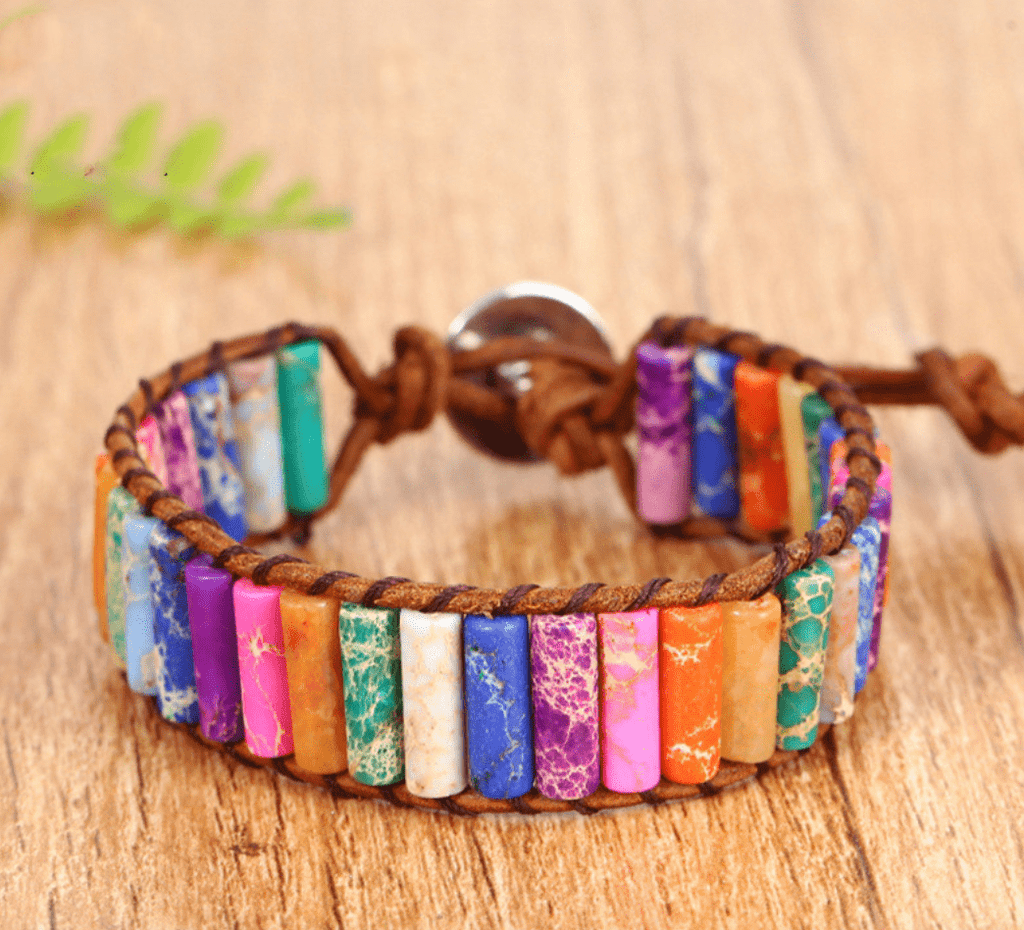 Baum des Lebens und Kaisersteine – Anti-Stress-Armband