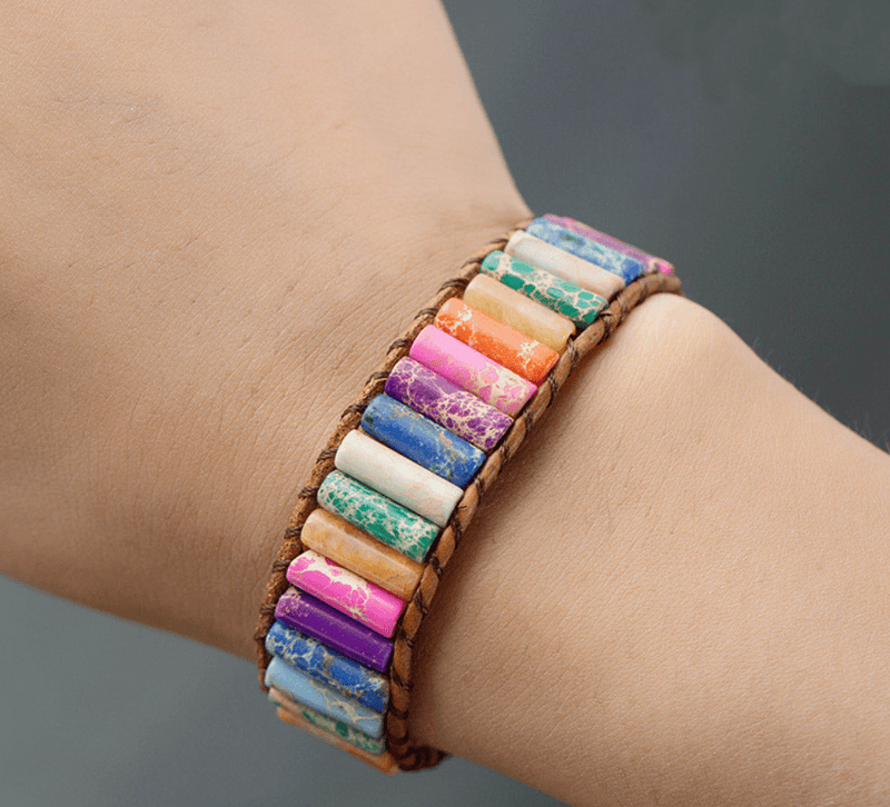 Baum des Lebens und Kaisersteine – Anti-Stress-Armband