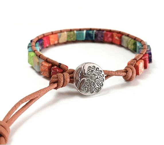 Baum des Lebens und Kaisersteine – Anti-Stress-Armband