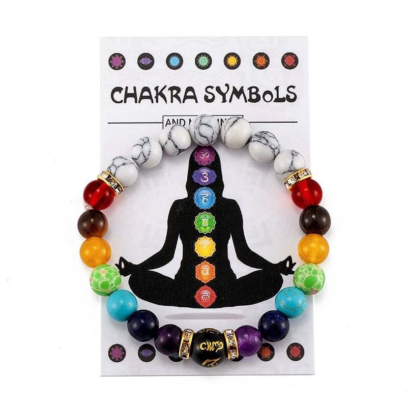 7-Chakra-Armband