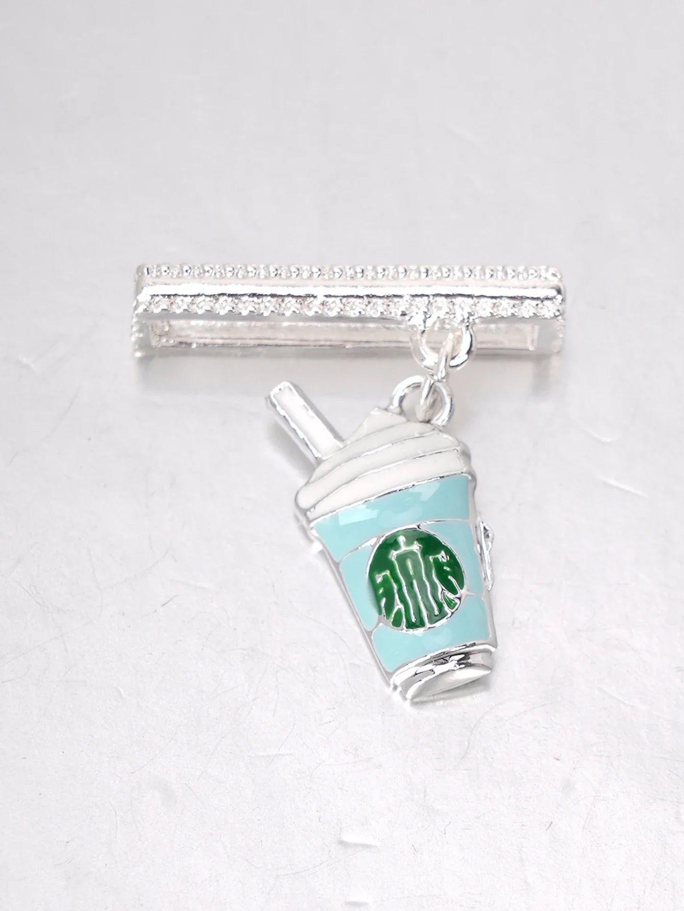 Kreative Kaffeetasse-Uhrenarmbänder, Charm-Dekoration für Apple Watch-Armbänder, Zubehör für Galaxy Watch Series-Bänder, Charms-Schmuck