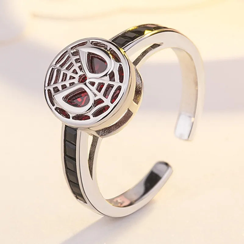 Offener Ring mit hohlem Zirkon im exquisiten Design der Spitzenklasse