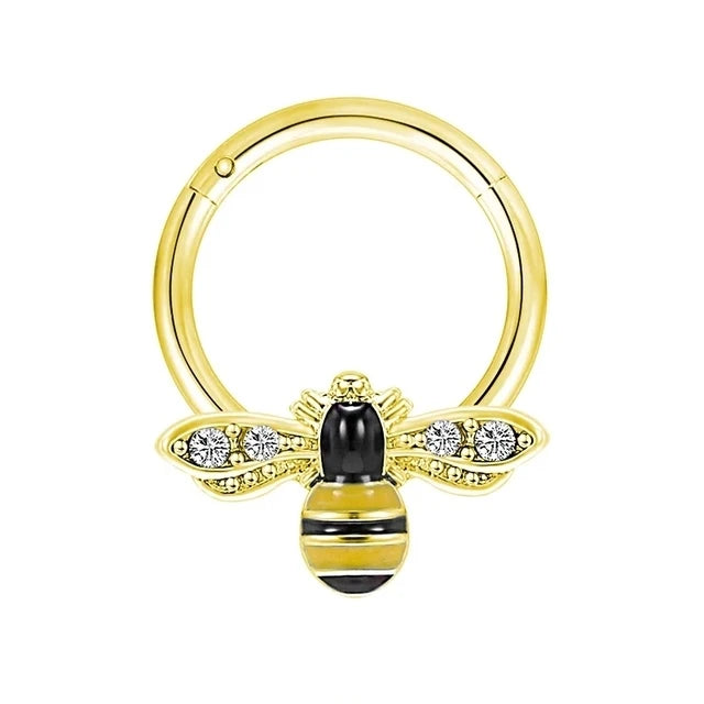 Goth Schmetterling Nasenpiercing Ring Nase Septum Piercing Ohrringe Titan Stahl Nariz Piercing Ohrknorpel Tragus Piercing Nez