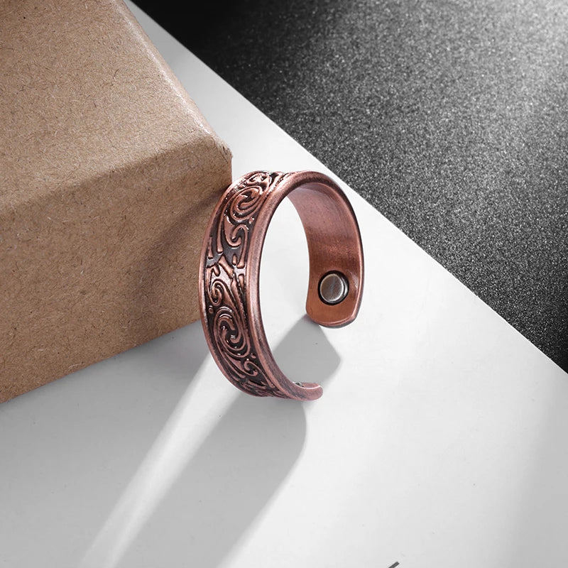 Offener Ring mit hohlem Zirkon im exquisiten Design der Spitzenklasse