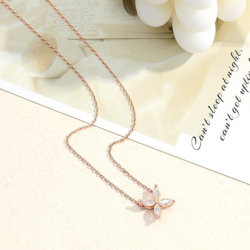 Moissanit-Augen | Auge Vollschliff Moissanit Halskette