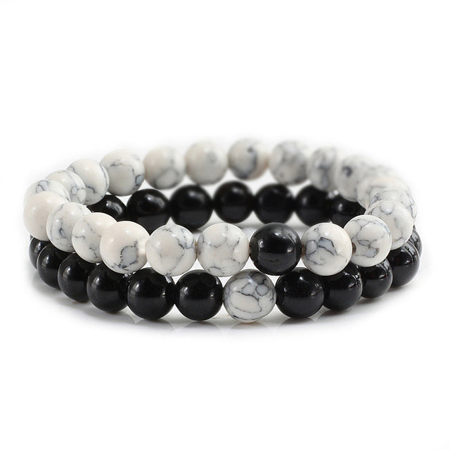 Armband aus natürlichem Lavastein