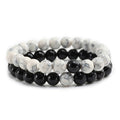 Armband aus natürlichem Lavastein
