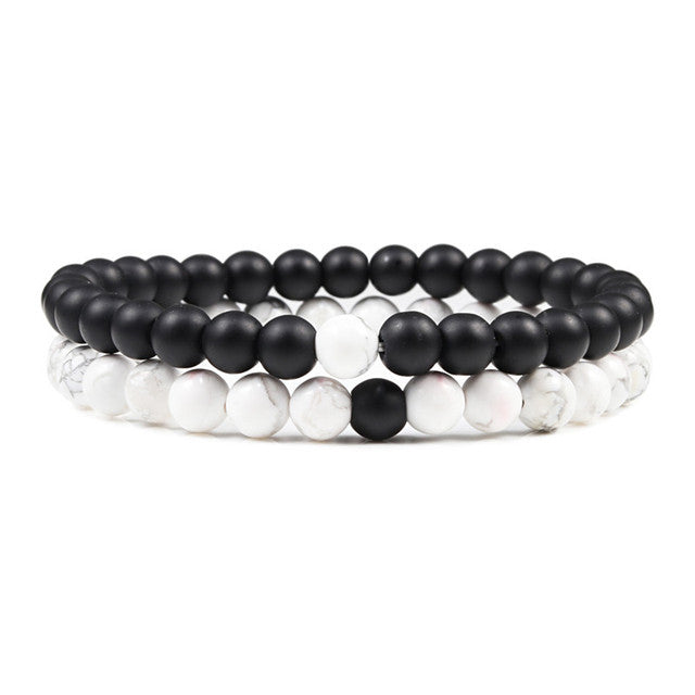 Armband aus natürlichem Lavastein