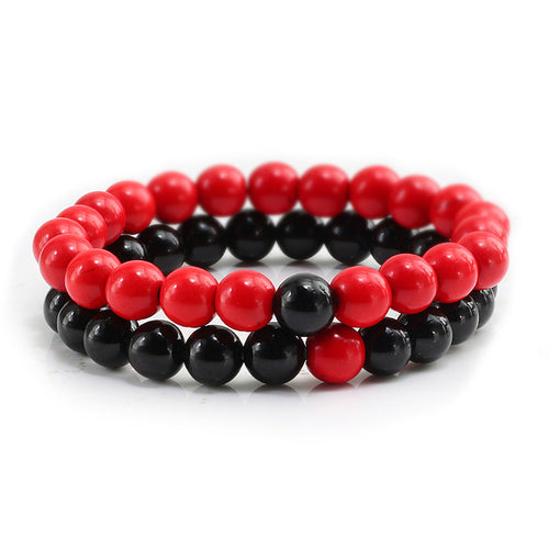 Armband aus natürlichem Lavastein