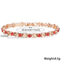 Einfaches Und Trendiger Strassarmband Geschmiert