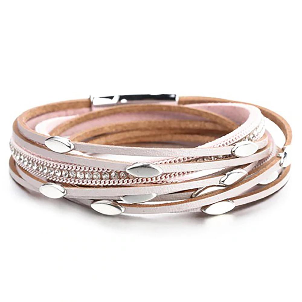 Slim Multi Layer Blattbrandarmbänder