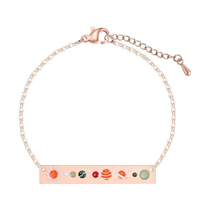 Solarsystem Stangenkette Und Armband