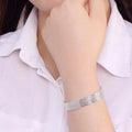 Sterling Silber Geflochtenes Armband