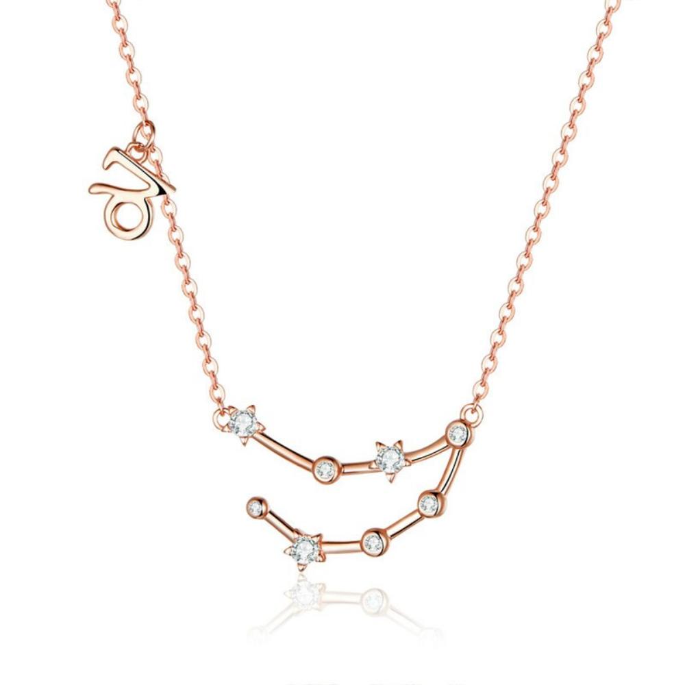 Sterlingsilber Zodiac Constellation Halskette