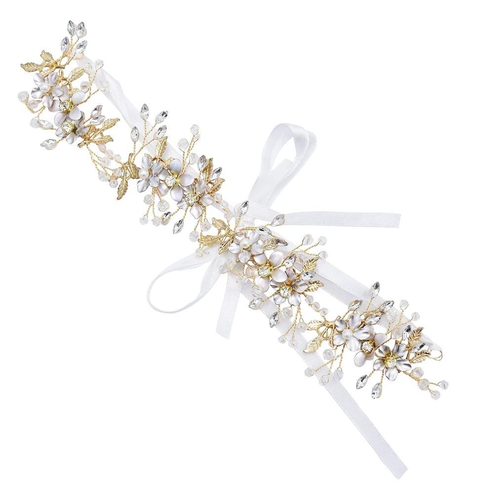 Streikende Vintage Tiaras Mit Perlen Und Strasssteinen