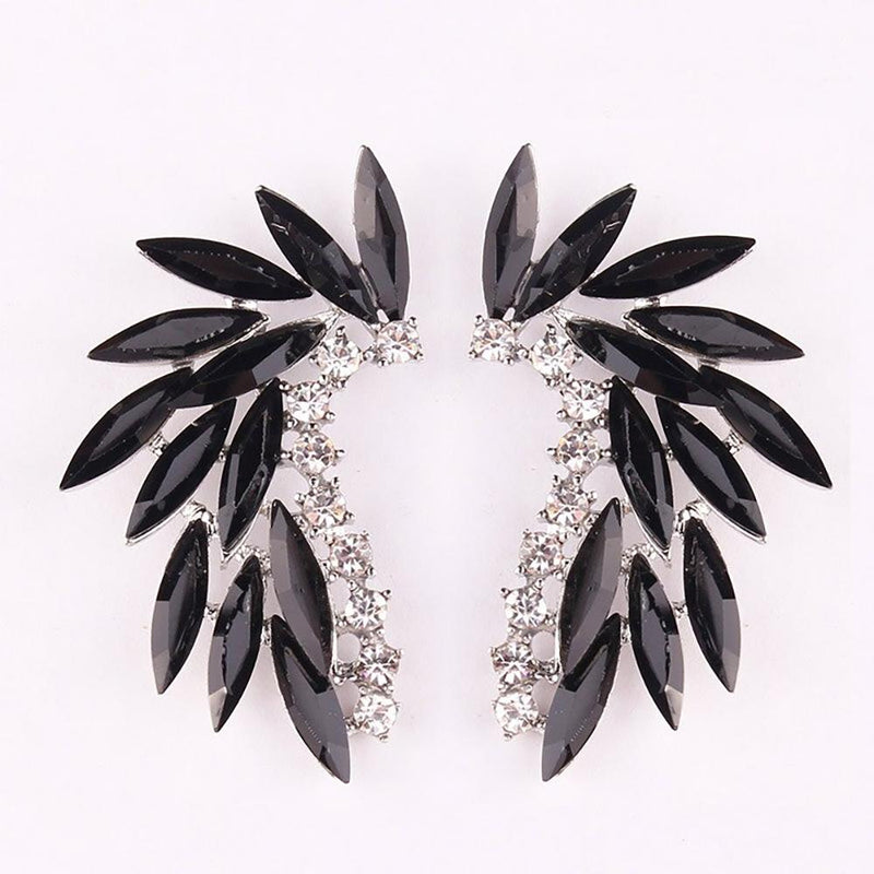 Atemberaubender Farbenfroher Flügelstallohrring