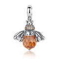 Atemberaubender Und Eleganter Bienenkette Anhänger