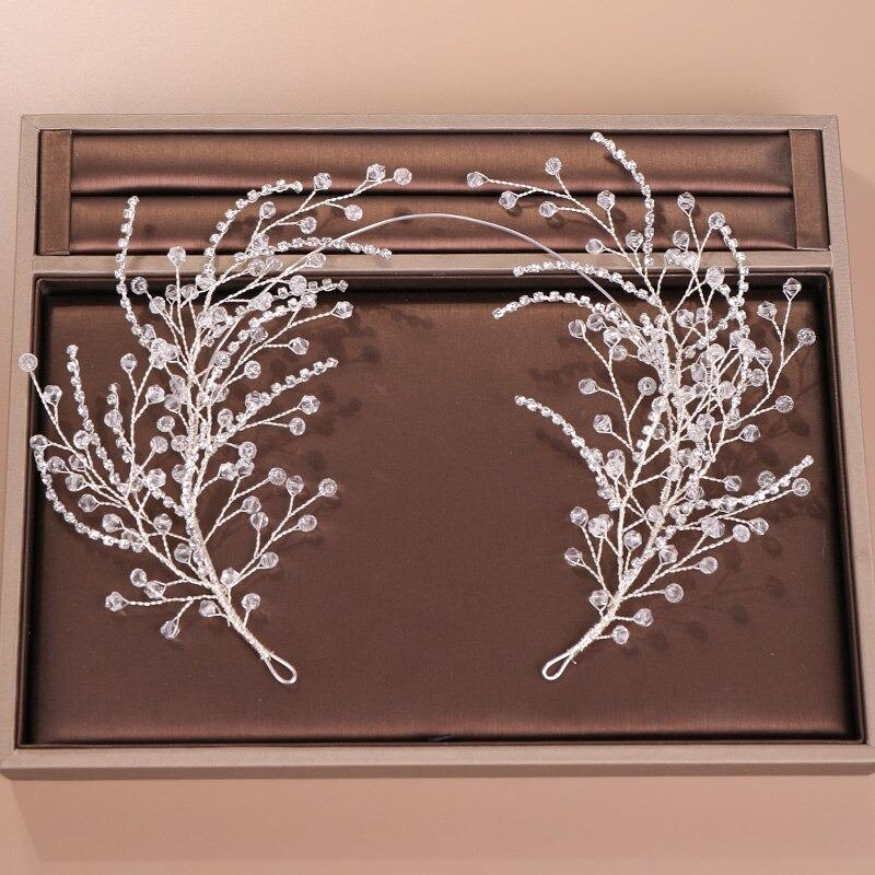 Atemberaubender Und Eleganter Strass Kopfstück Mit Rebstärke