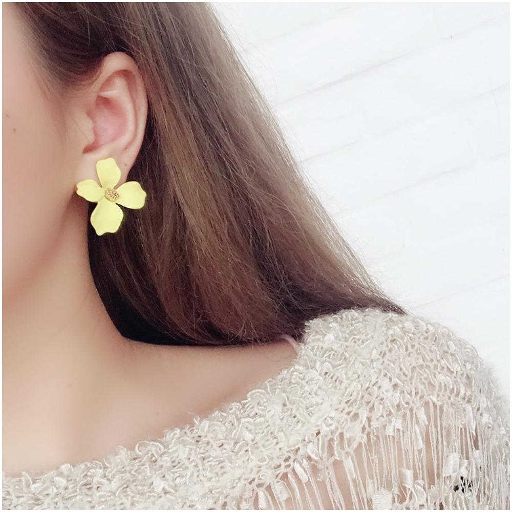 Sommerblüte Blumenohrringe