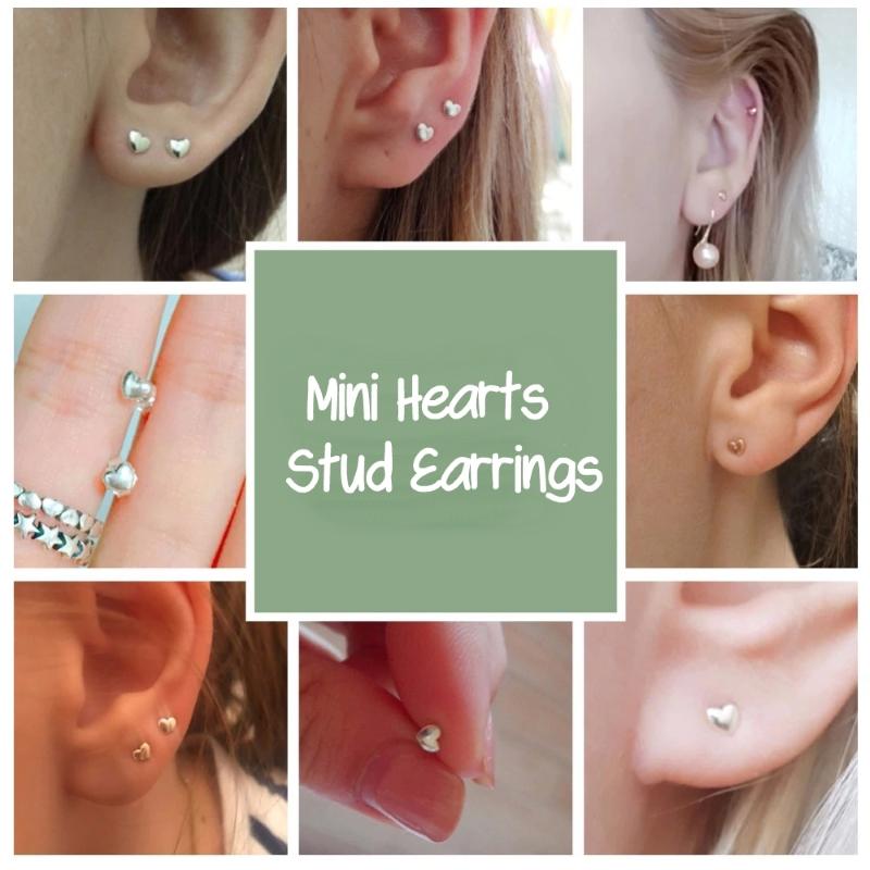 Sommer Exklusive Mini Hearten Ohrringe