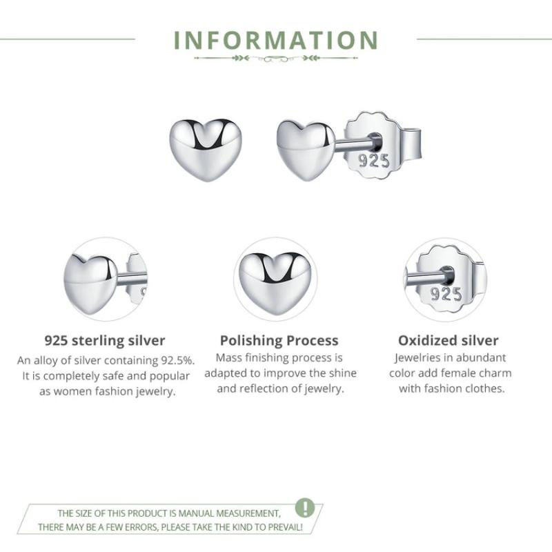 Sommer Exklusive Mini Hearten Ohrringe