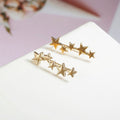 Winzige Atemberaubende Stars Stud Mode Ohrringe