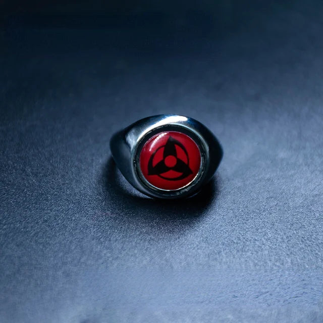 Akatsuki Ringe für Männer | Roter Akatsuki Ring | Ringdekorationen | Anime Ring für Männer | Schmuckring