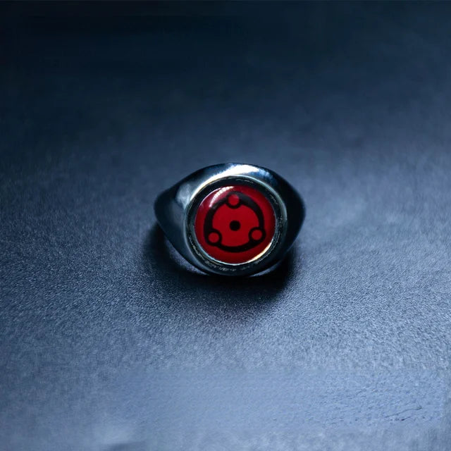 Akatsuki Ringe für Männer | Roter Akatsuki Ring | Ringdekorationen | Anime Ring für Männer | Schmuckring