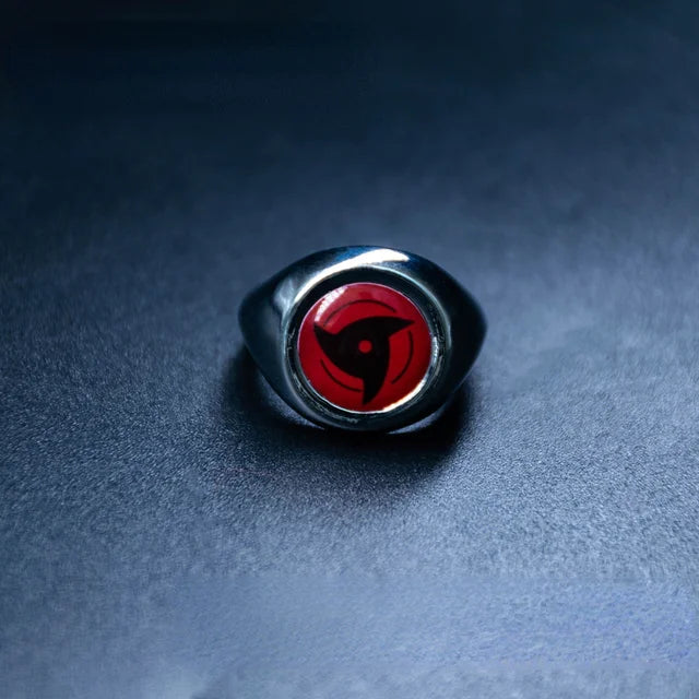 Akatsuki Ringe für Männer | Roter Akatsuki Ring | Ringdekorationen | Anime Ring für Männer | Schmuckring