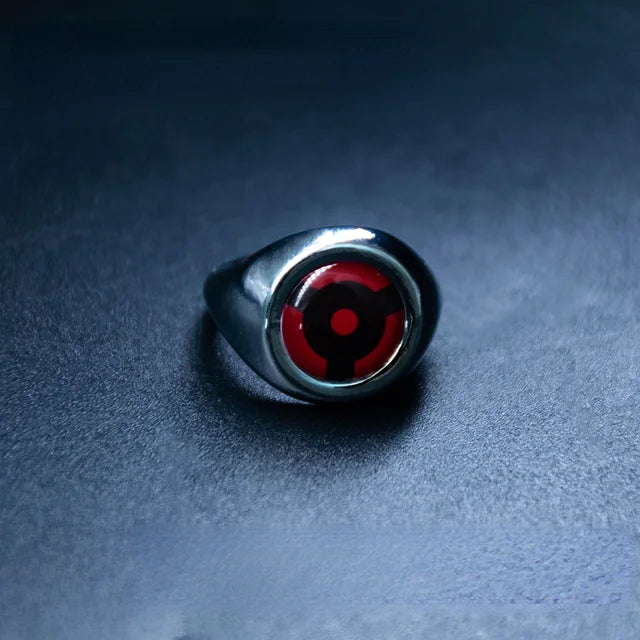 Akatsuki Ringe für Männer | Roter Akatsuki Ring | Ringdekorationen | Anime Ring für Männer | Schmuckring