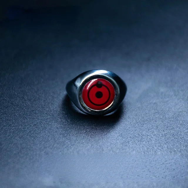 Akatsuki Ringe für Männer | Roter Akatsuki Ring | Ringdekorationen | Anime Ring für Männer | Schmuckring