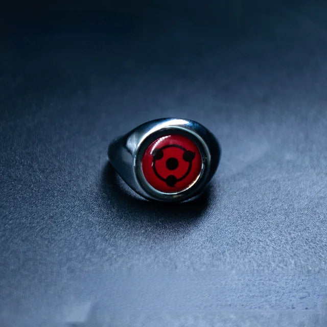 Akatsuki Ringe für Männer | Roter Akatsuki Ring | Ringdekorationen | Anime Ring für Männer | Schmuckring