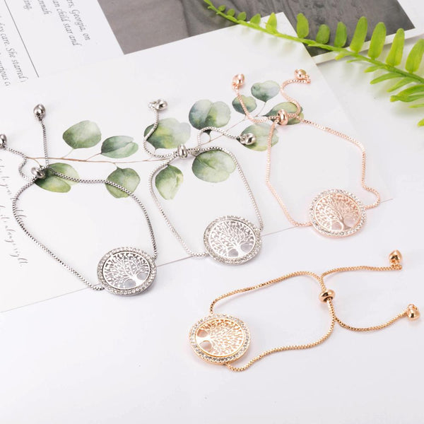 Baum Kristall Armband