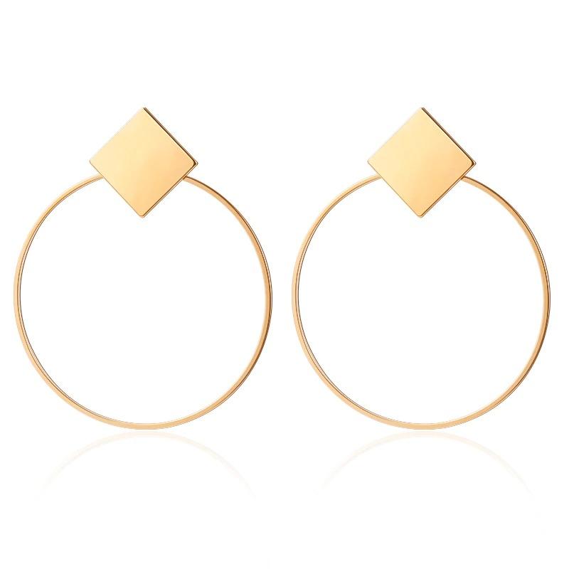 Trendsetter Geometrische Reif-Ohrringe