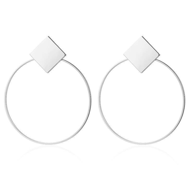 Trendsetter Geometrische Reif-Ohrringe
