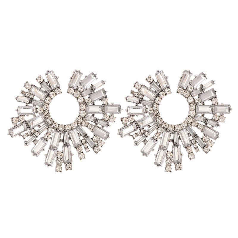 Trendy Wunderige Perlenperlen Und Strass Drop Ohrringe Sammlung