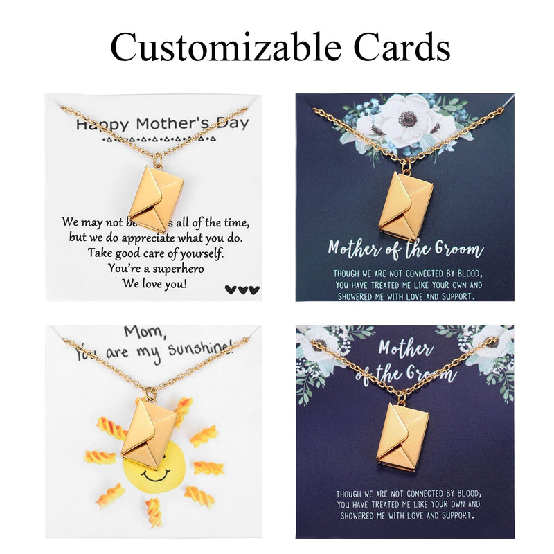 Liebesbrief | Liebesbrief Umschlag Anhänger Halskette