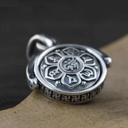 Thailändischer Silberanhänger | 925 Silberanhänger für Männer aus Thailand | Thailändischer Silberschmuckanhänger - S925