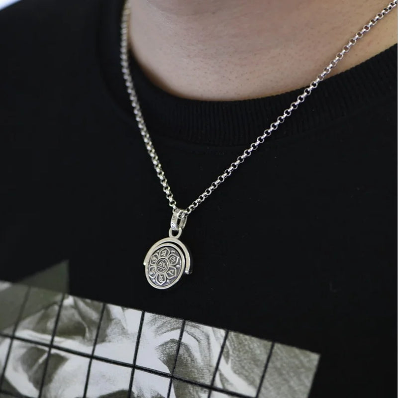 Thailändischer Silberanhänger | 925 Silberanhänger für Männer aus Thailand | Thailändischer Silberschmuckanhänger - S925