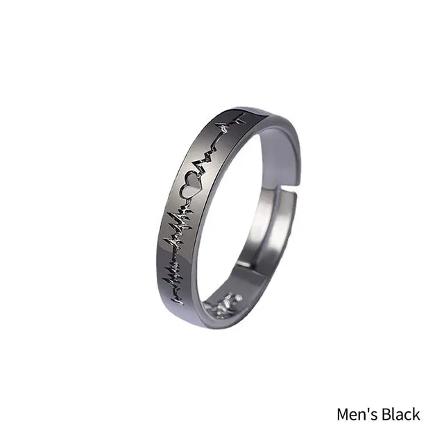 Paar Ringe Sonne Mond | Verstellbarer Sonne Mond Ring | Ring Sternenhimmel Van Gogh