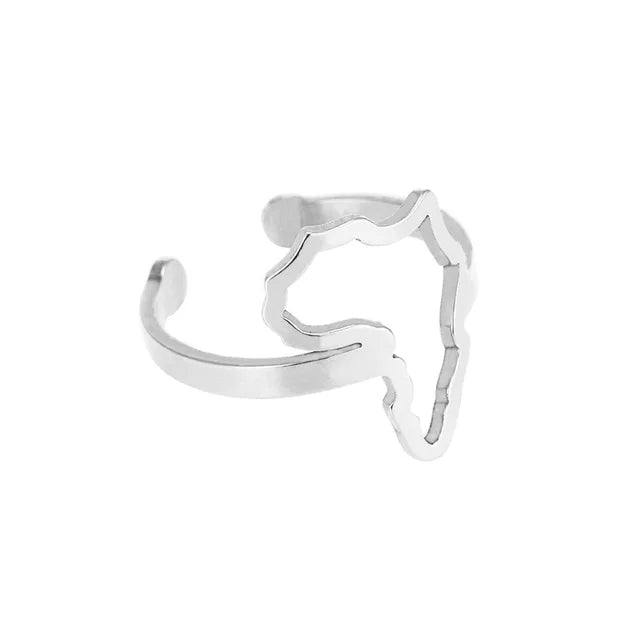 Hochwertiger Edelstahlschmuck aus Afrika | Vintage Ringe für Hochzeiten - Edelstahlringe